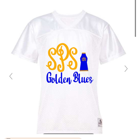 SPS Golden Blues Football Jersey