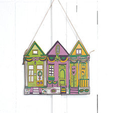 Parade Houses Door Hanger