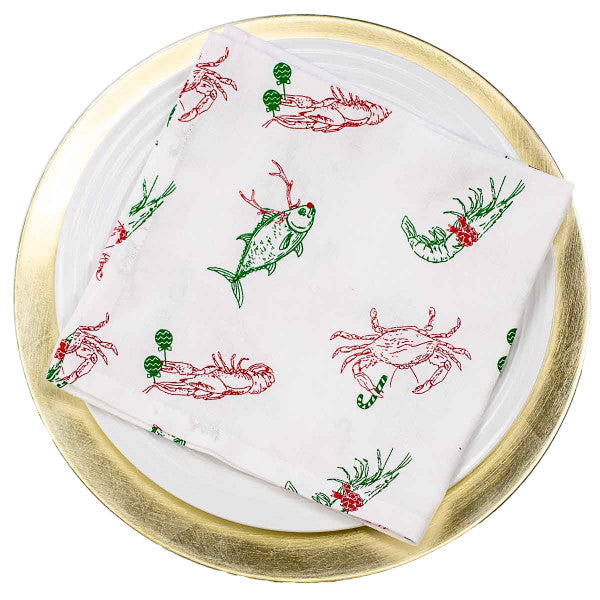 Christmas Cajun Seasoning Napkin