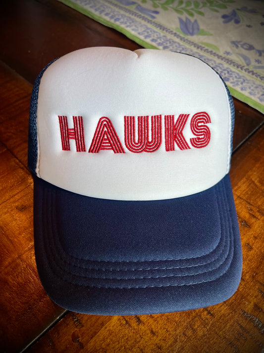 Hawks Retro Trucker Hat