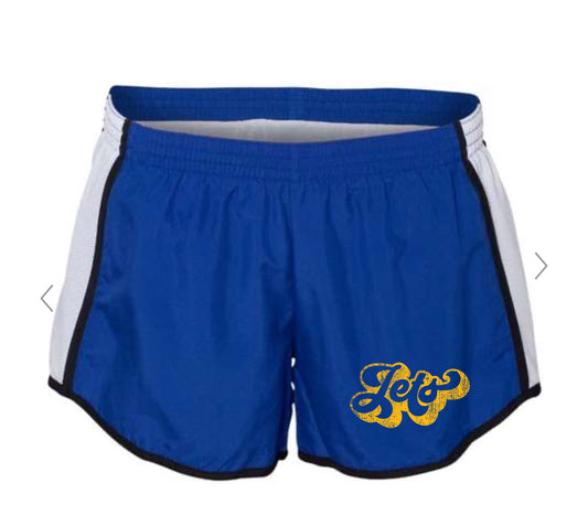 Jets Distressed Running Shorts