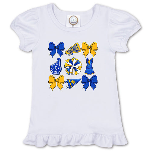 Saint Paul’s Cheer Girls Puff Sleeve Shirt