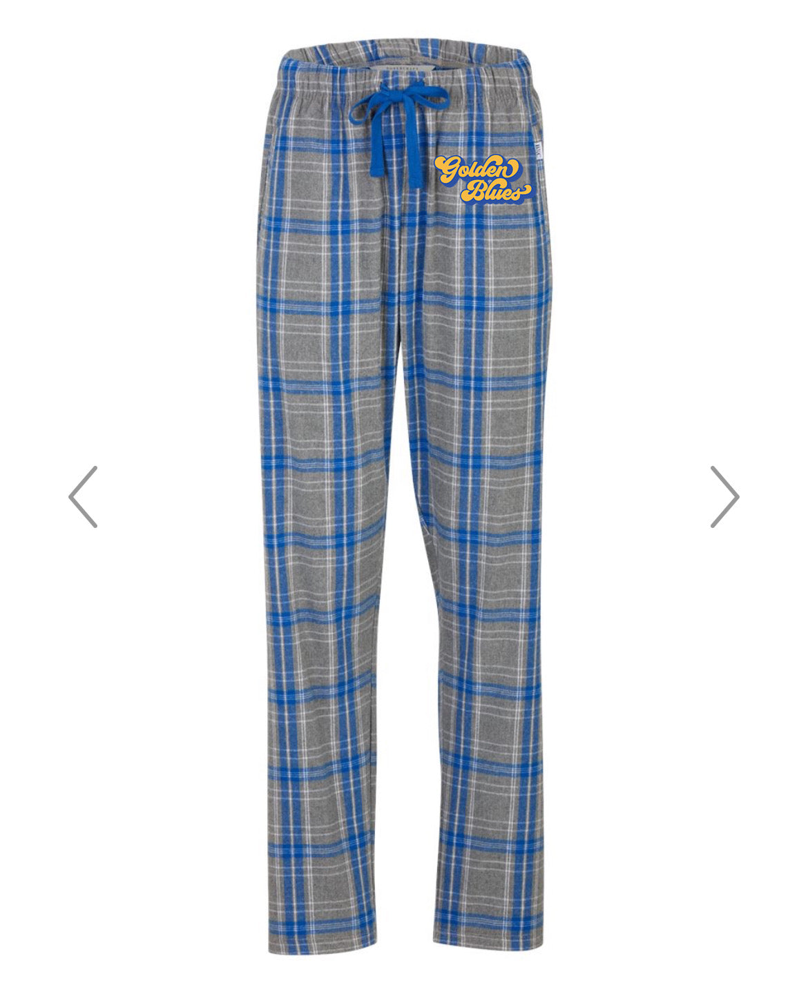 Golden Blues Flannel Pajama Pants