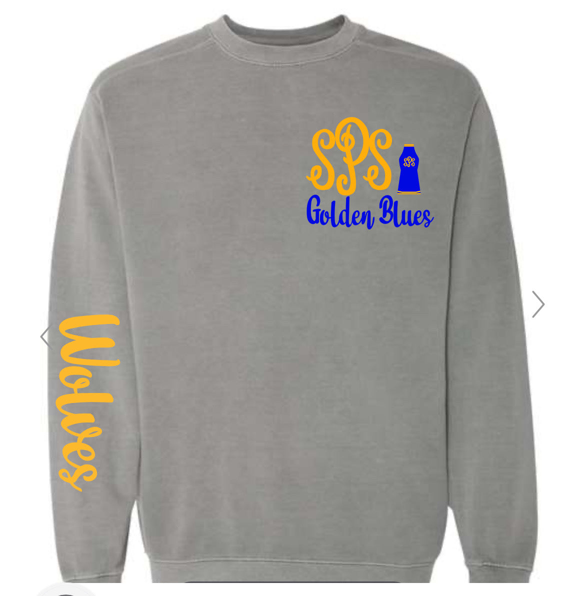 SPS Golden Blues Sweatshirt