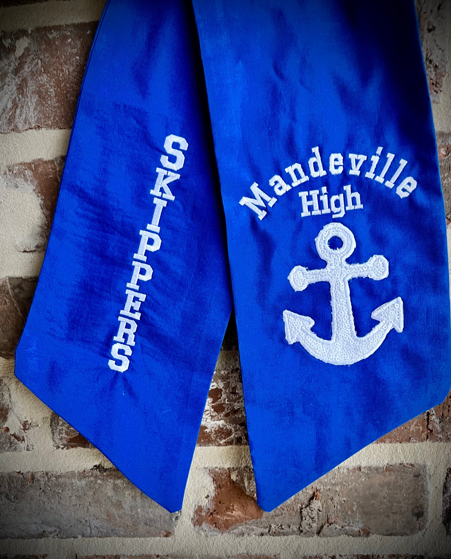 Mandeville High Skippers Wreath Sash