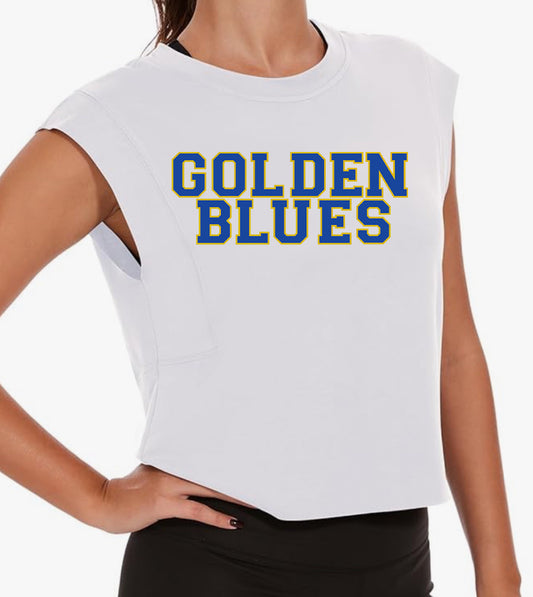 Golden Blues Sleeveless Tank