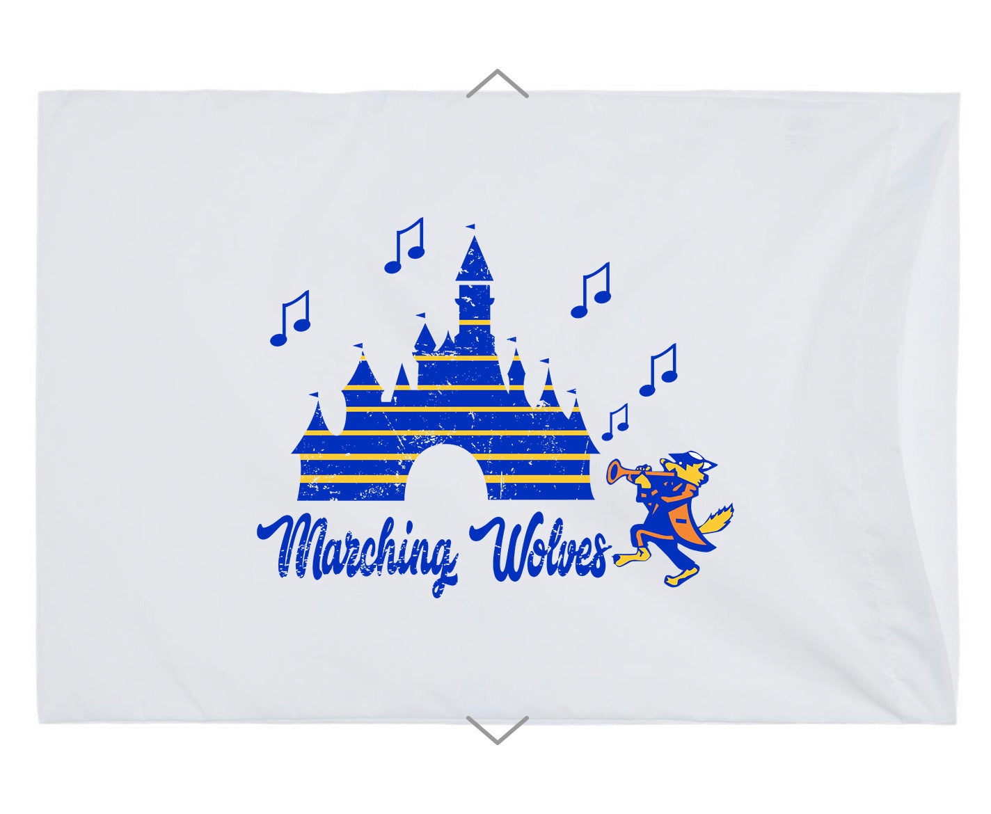 Marching Wolves Pillowcase