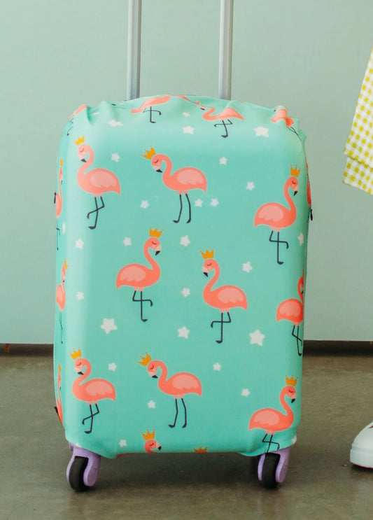 Flamingo Suitcase Cover