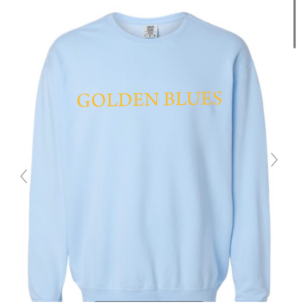 Golden Blues Sweatshirt