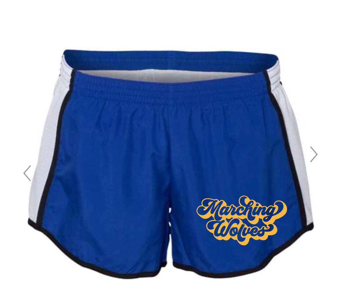 Marching Wolves Running Shorts