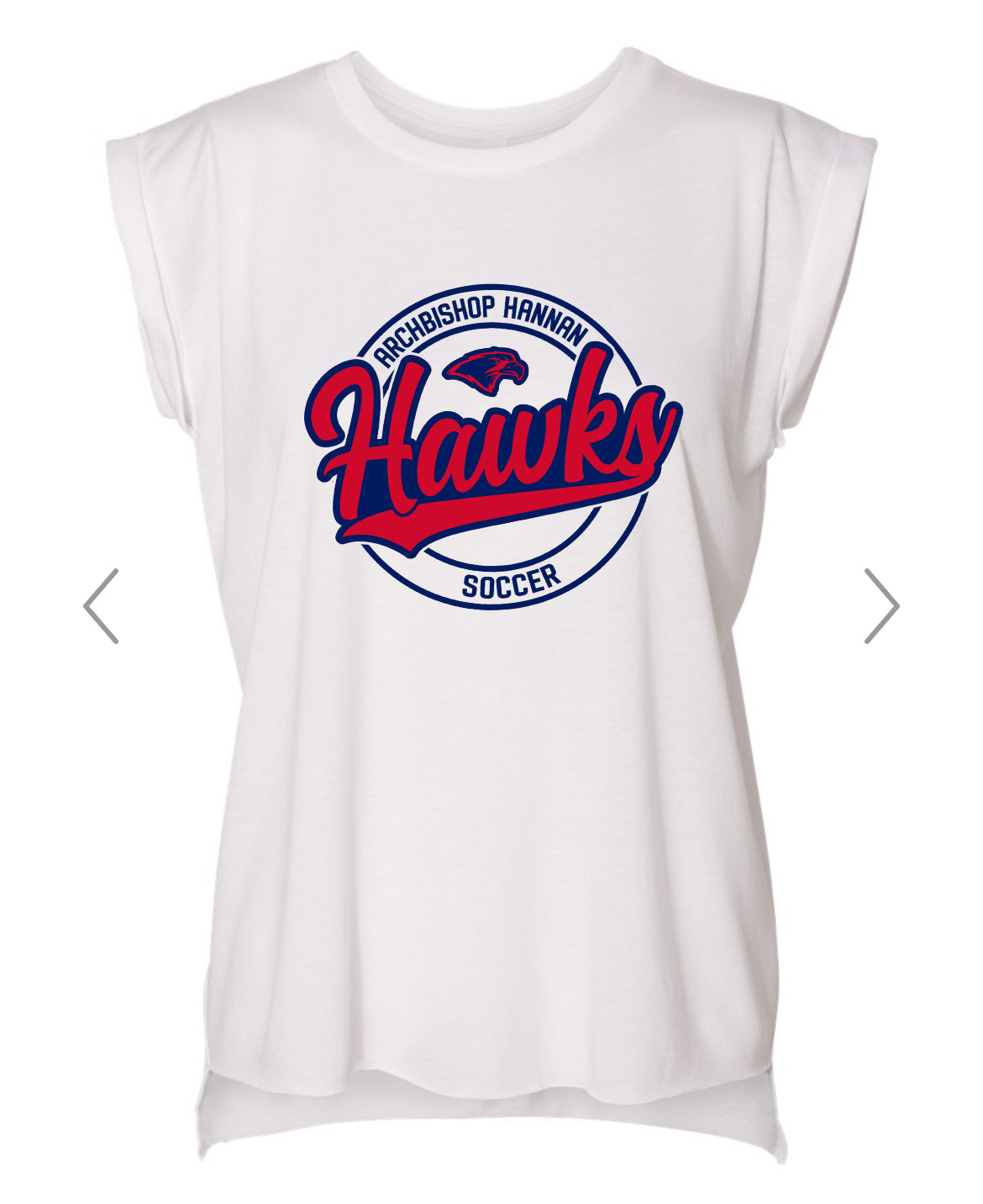 Hawks Soccer Muscle Tee