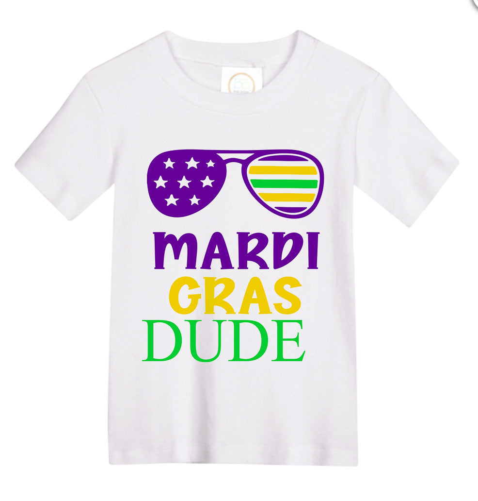 Mardi Gras Dude Tee