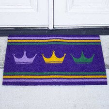 Victoria Crown Coir Doormat