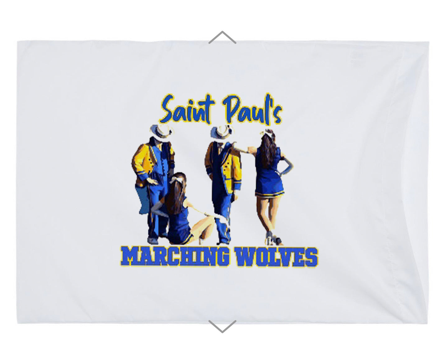 Marching Wolves Satin Pillowcase