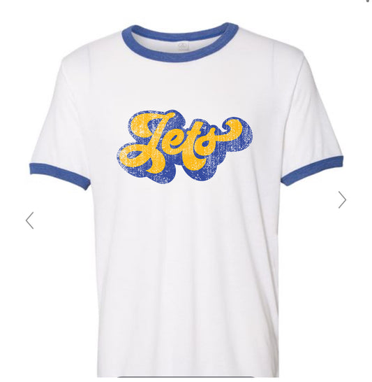 Jets Retro Ringer Tee