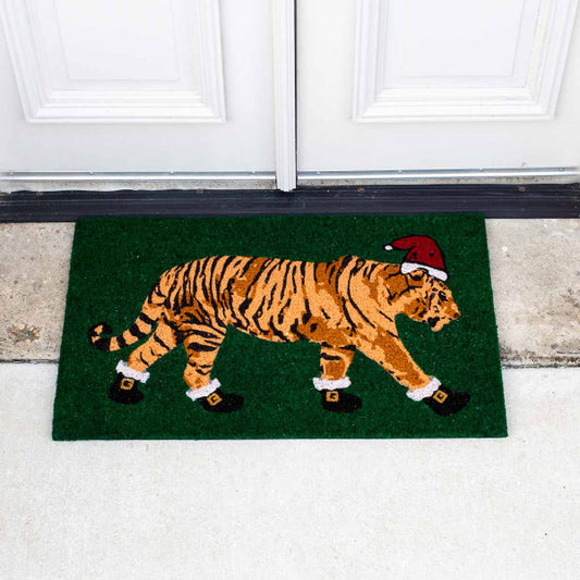 St. Nick Tiger Coir Doormat