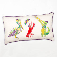 Mardi Gras Pillow