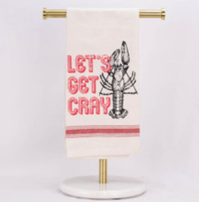 Lets Get Cray Hand Towel