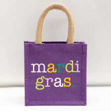 Mardi Gras Petite Gift Tote