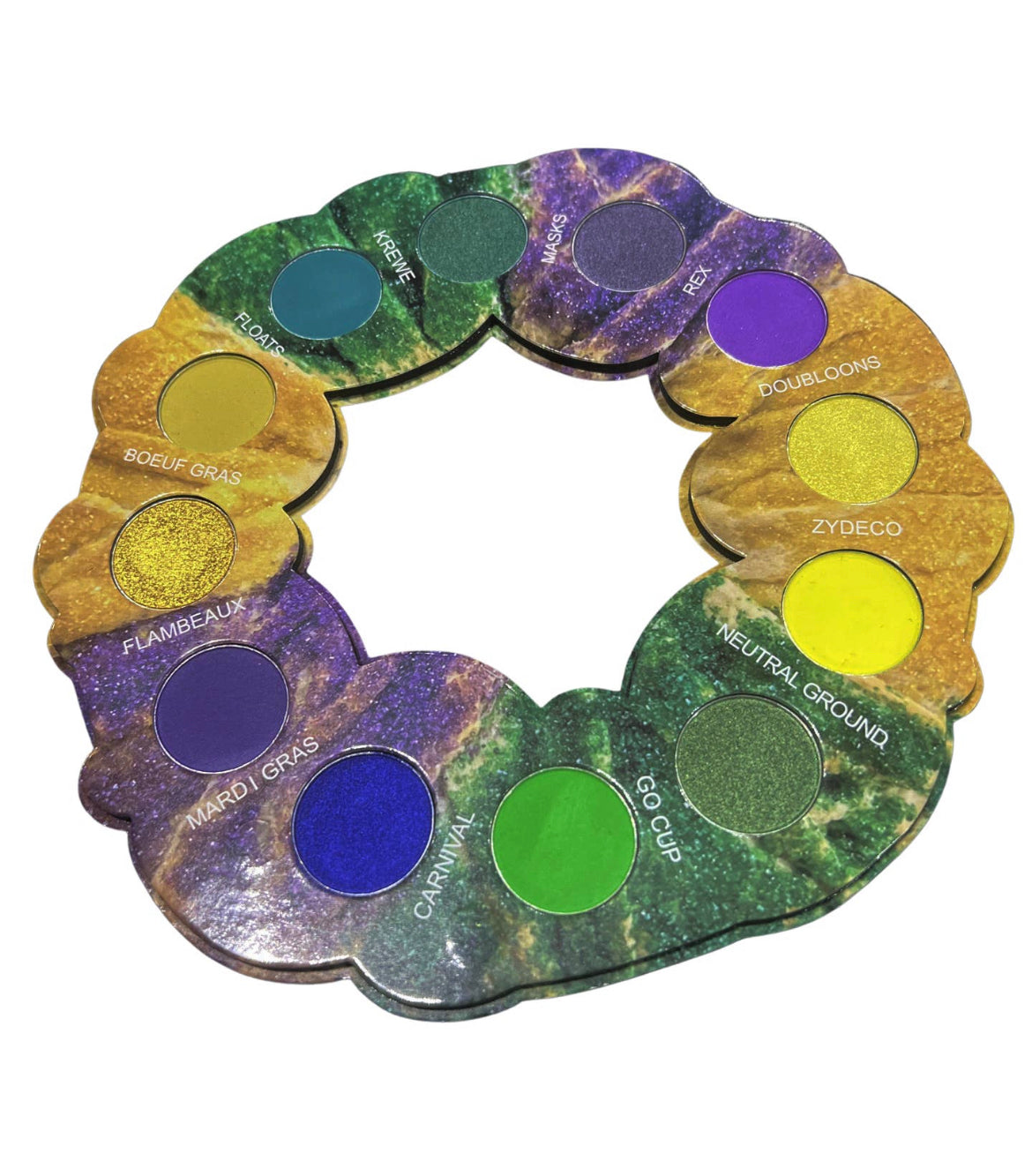 King Cake Eye Shadow Palette