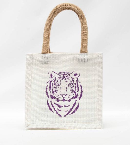 Purple Easy Tiger Petite Gift Tote