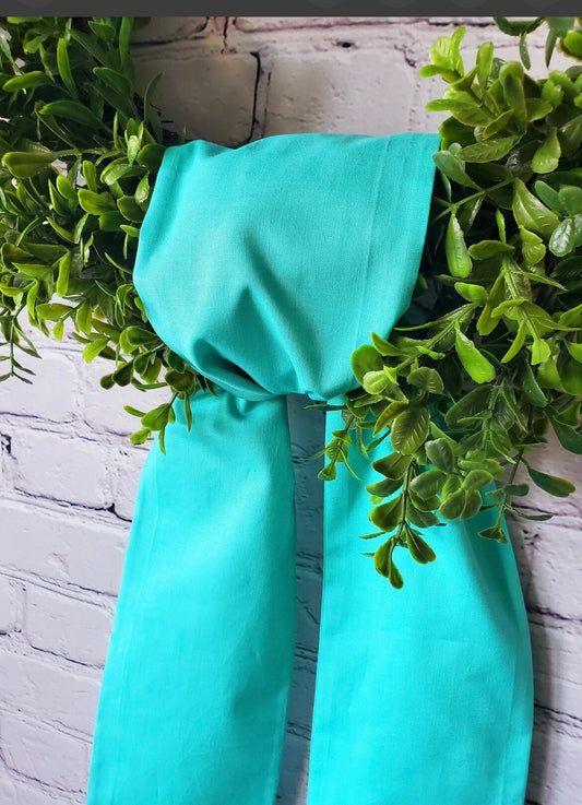 Turquoise Wreath Sash!