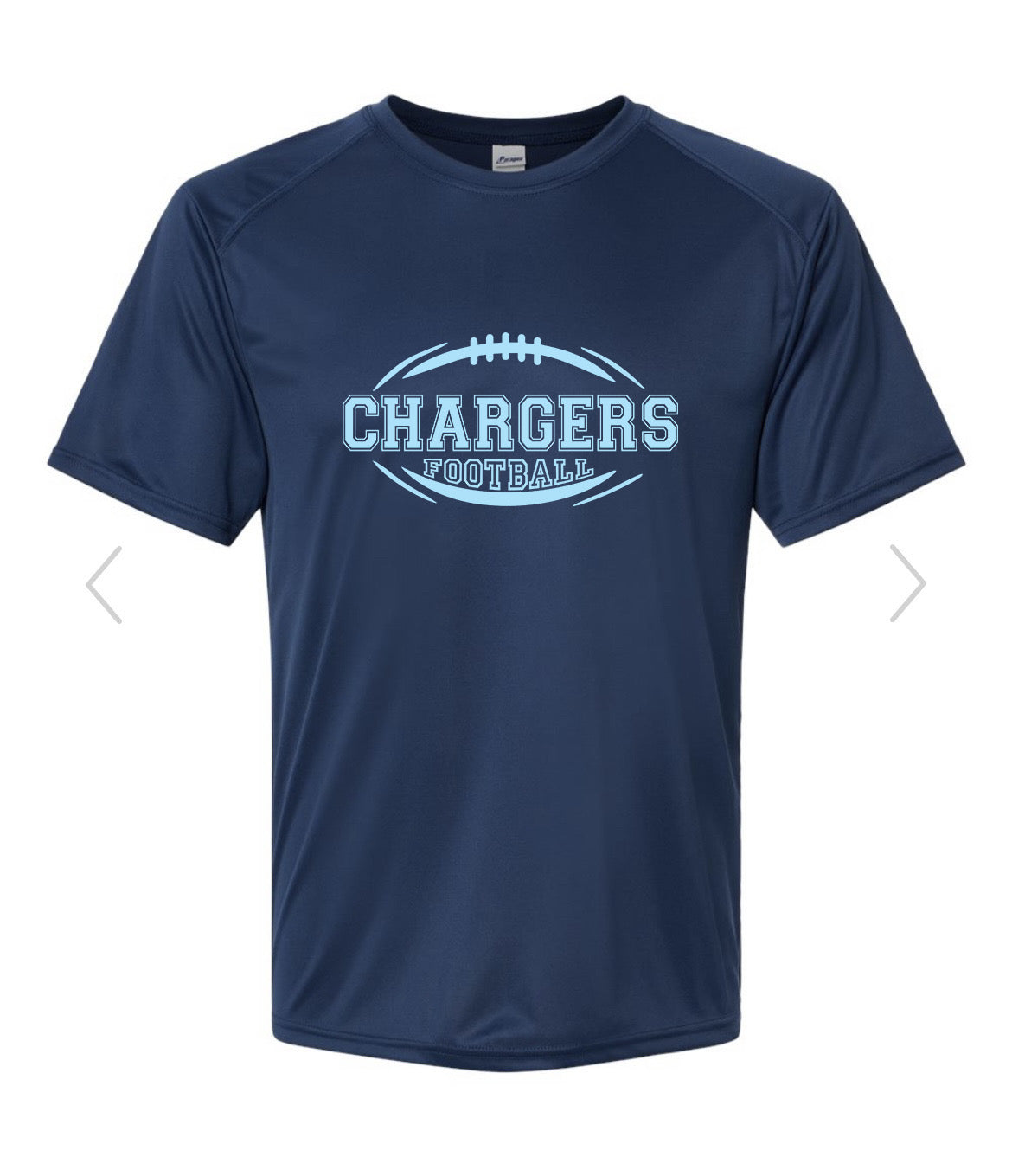 Mens Performance Chargers Football Shirt