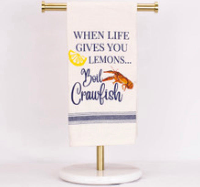 Boil Crawfish Hand Towel