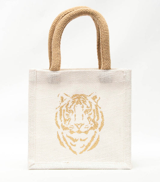 Gold Easy Tiger Petite Gift Tote