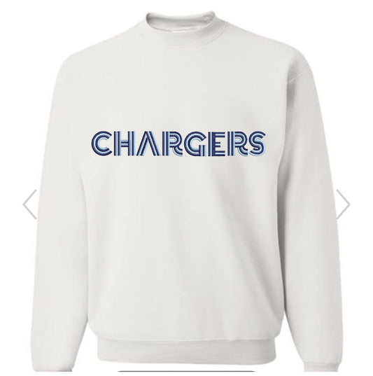 Adult Unisex Chargers Retro Sweatshirt