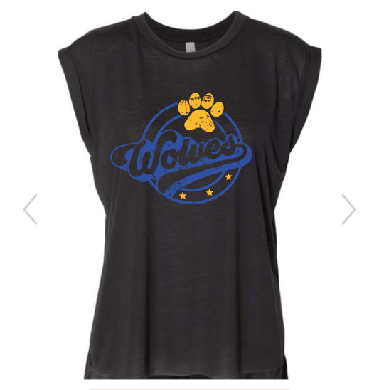 Wolves Retro Muscle Tee