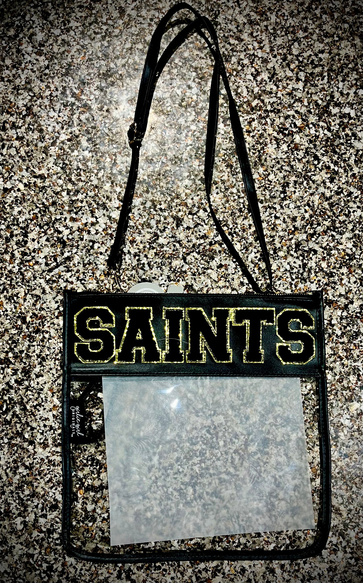 Saints Clear Purse