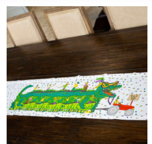 Gator Parade Float Table Runner