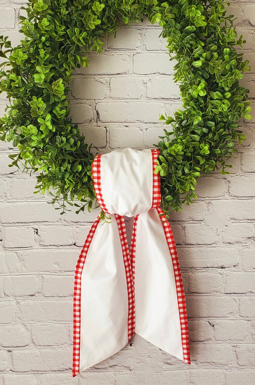 Holiday Wreath Sash!