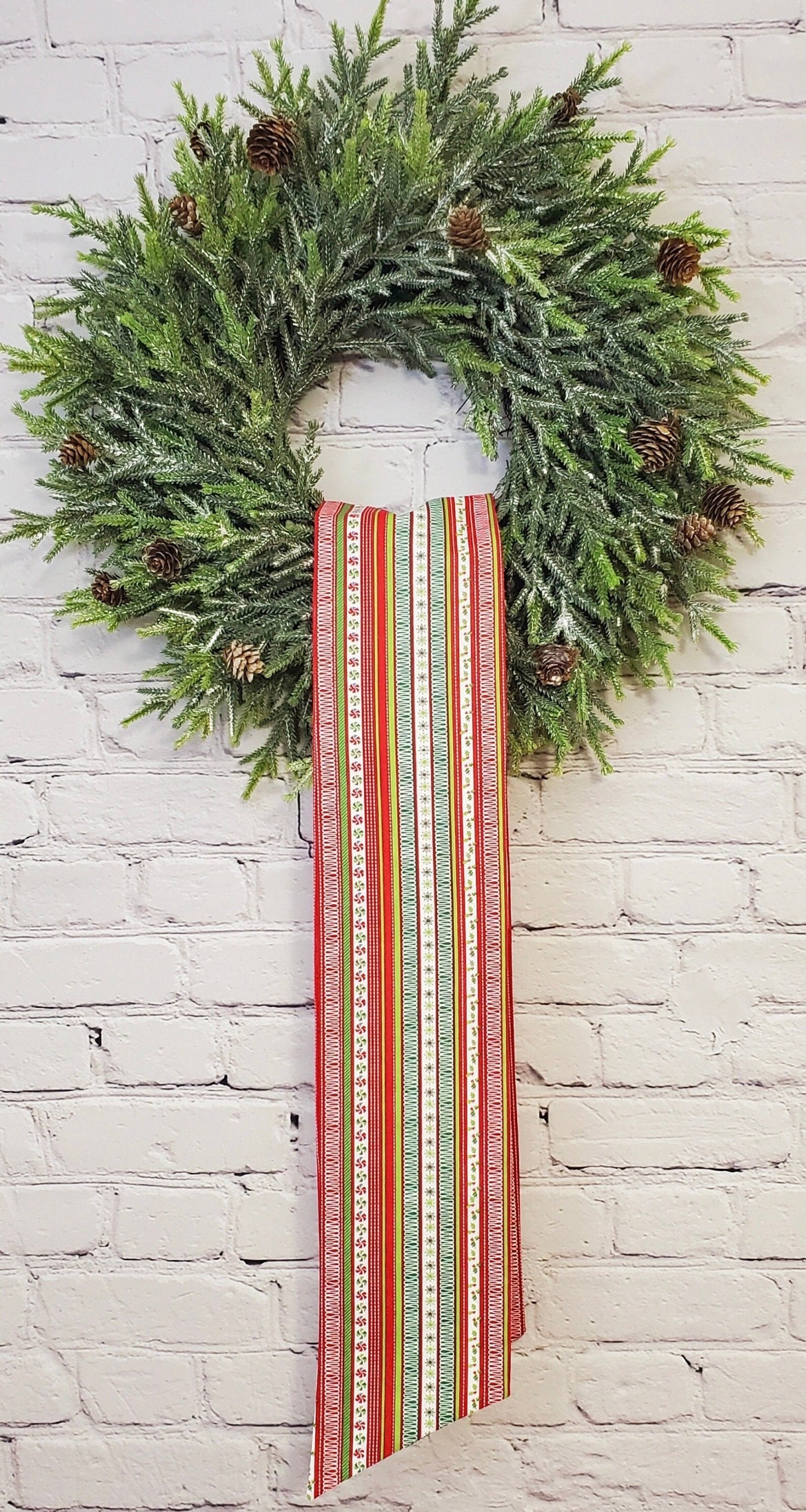 Christmas Wreath Sash