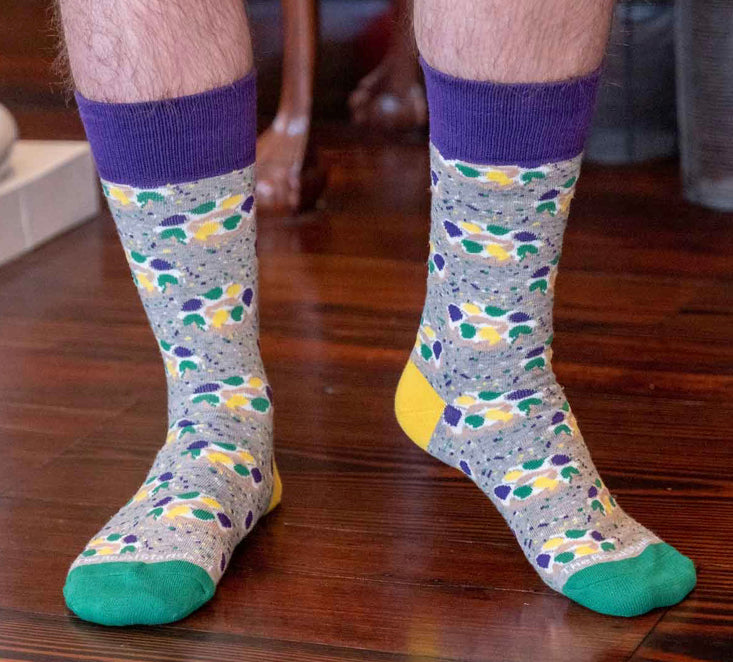 Men's King Cake Socks