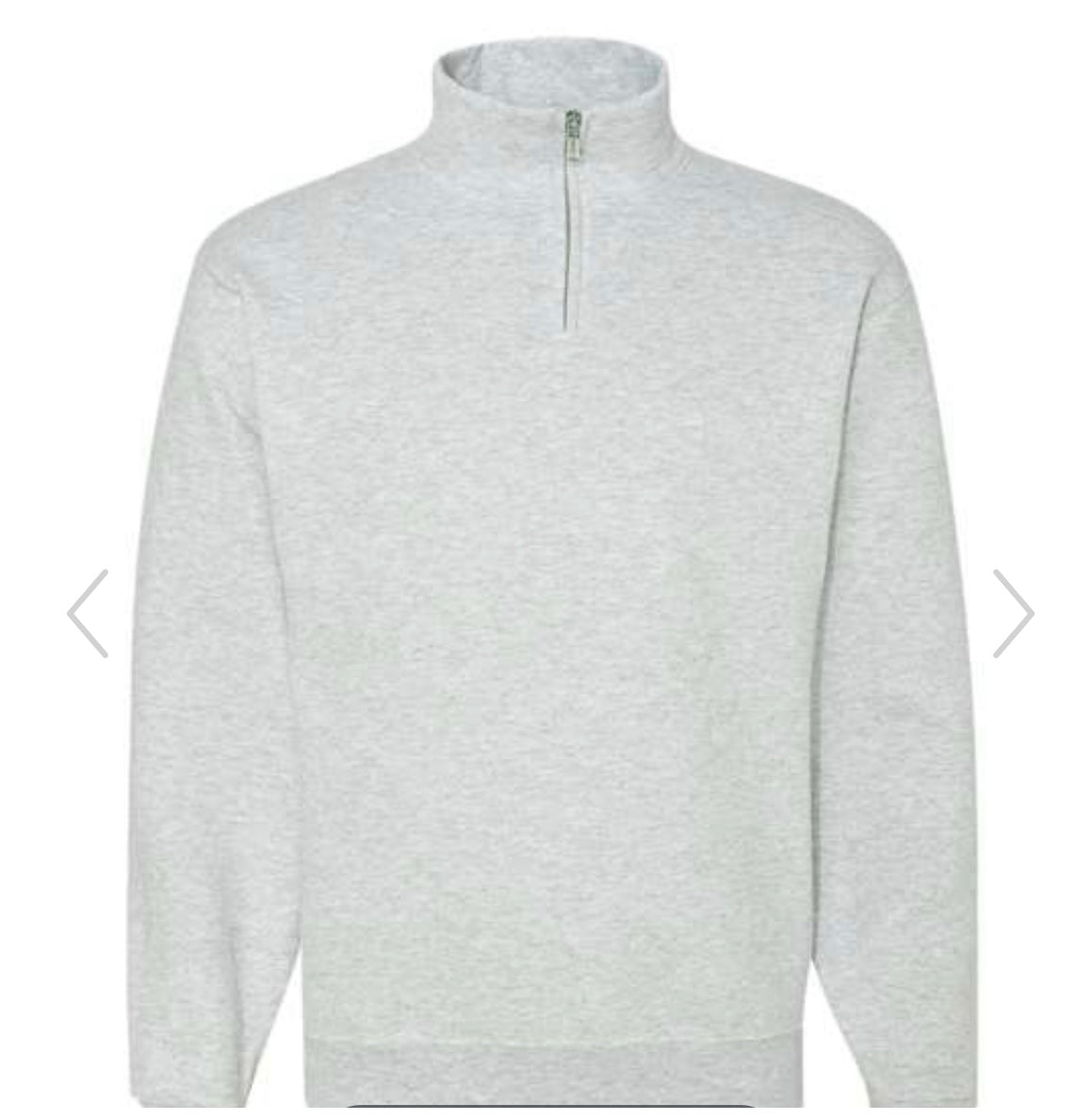 Golden Blues Collar Quarter-Zip Sweatshirt