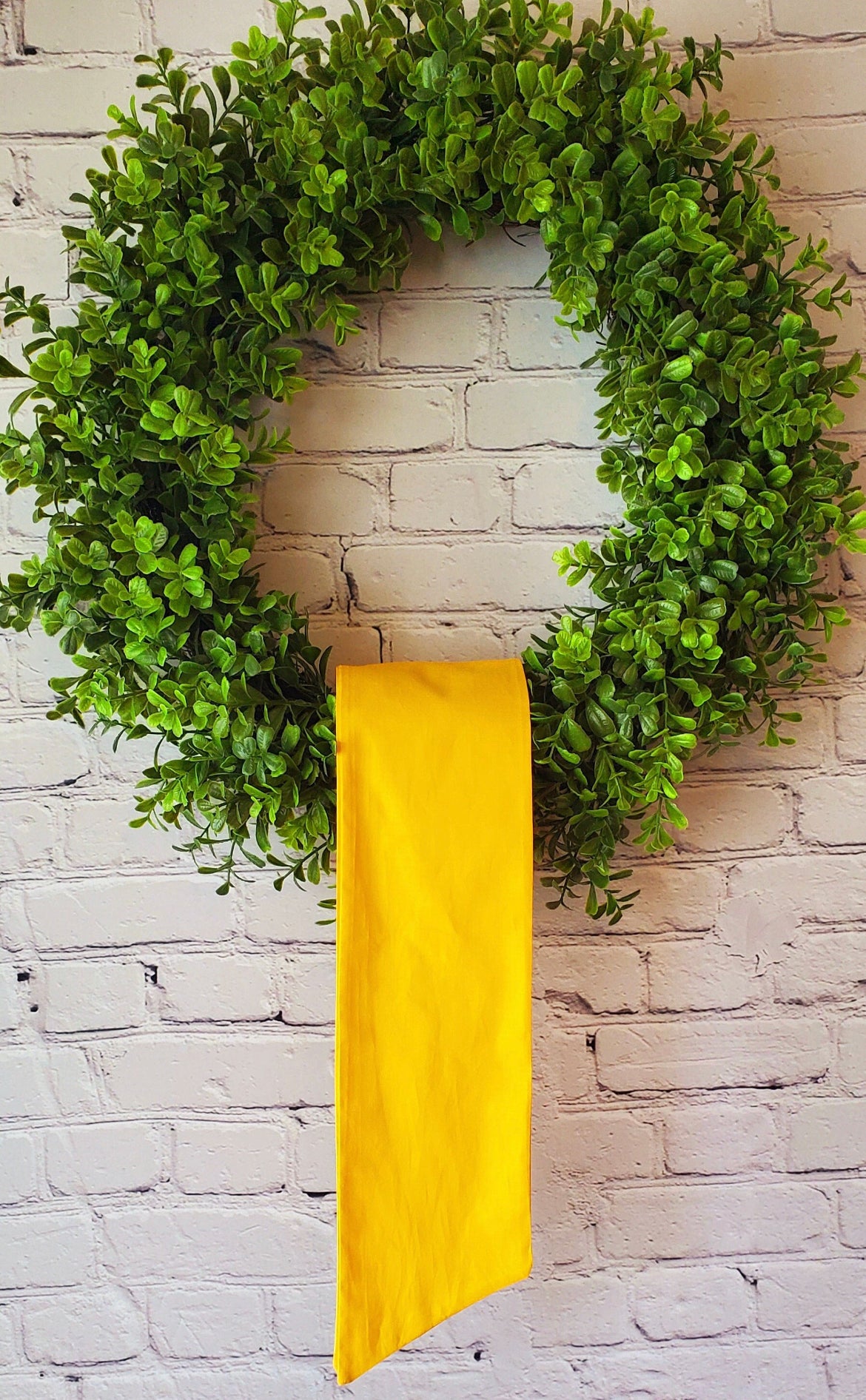 Corn Yellow Wreath Sash