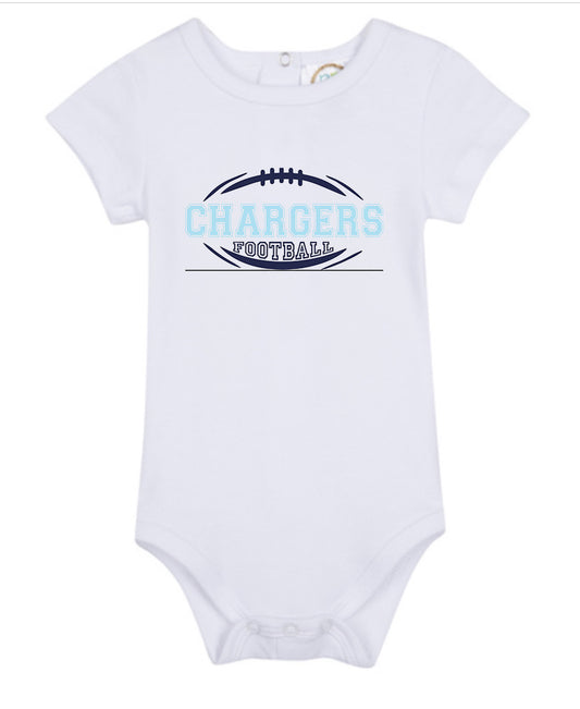 Baby Boy Charger Onesie